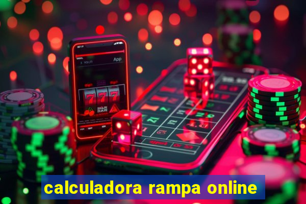 calculadora rampa online